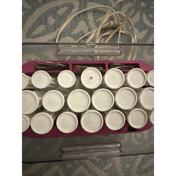 Conair Wavemaker 20 Hot Rollers HS16X Curlers With Clips Pageant Tested - Picture 3 of 15